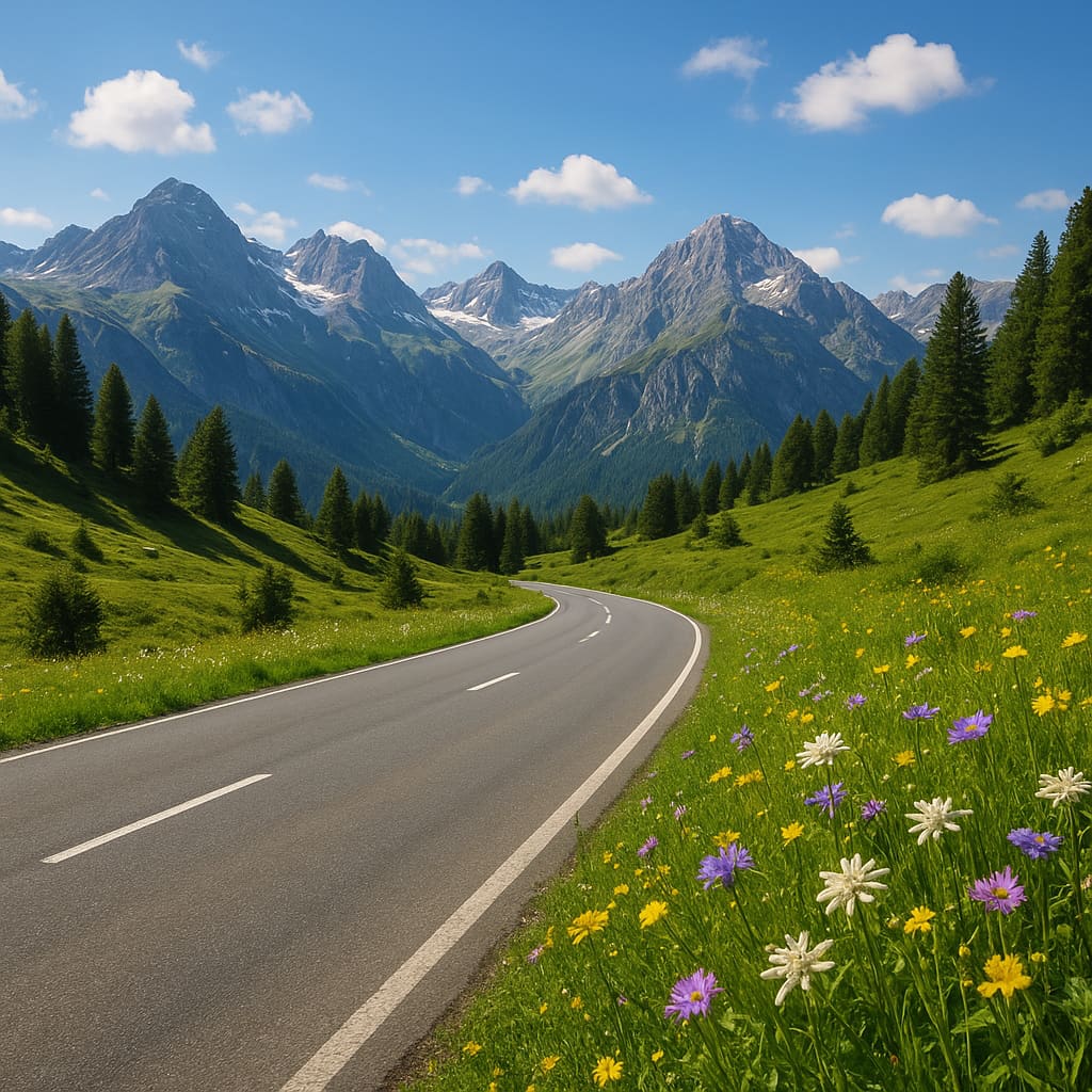 Alpine Straße